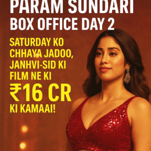 “Box Office Report: Param Sundari ne li Saturday wali Speed, Janhvi-Sid ki film ka total ₹16 Cr+”