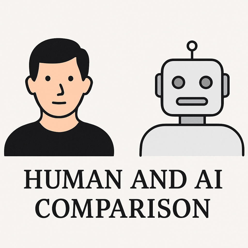 🧠 Insaan vs 🤖 AI – Conclusion Insaan asli leader hai – junoon, risk, vision aur emotions insaan ke paas hi hote hain. Ye qualities hi naye inventions aur dreams ko reality banati hain. AI ek superfast tool hai – data, speed aur accuracy mein insaan se aage hai, lekin apna koi sapna, junoon ya risk-taking nature nahi hota. Together dono strongest hain – Insaan dimaag + dil se vision set kare. AI us vision ko superfast speed aur precision se reality banaye. 👉 Final Line: AI kabhi insaan ko replace nahi karega, par insaan jo AI ko sahi tareeke se use karega — wahi duniya badal dega. 💯
