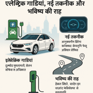 भारतीय ऑटोमोबाइल बाज़ार: इलेक्ट्रिक गाड़ियाँ, नई तकनीक और भविष्य की राह 🚗